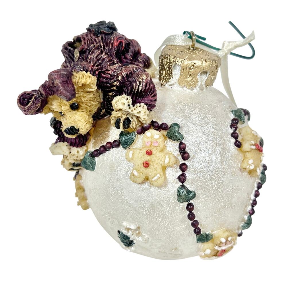 Christmas Ornaments Lot 3 John Wayne, Bear with Gingerbread Man, Campbell Soup - Picture 6 of 11